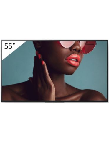 Sony FW-55BZ40L Afișaj Semne Panou informare digital de perete 139,7 cm (55") LCD Wi-Fi 700 cd m² 4K Ultra HD Negru Android 24 7 - Tik.ro