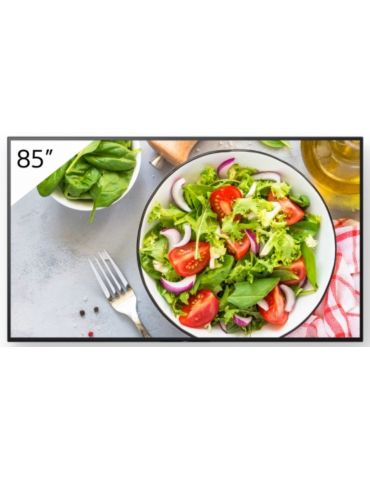 Sony FW-85BZ35L Afișaj Semne Panou informare digital de perete 2,16 m (85") LCD Wi-Fi 550 cd m² 4K Ultra HD Negru Android 24 7 - Tik.ro