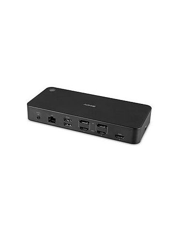 Lindy DST-Pro Universal Tip dock USB 3.2 Gen 2 (3.1 Gen 2) Type-C Negru