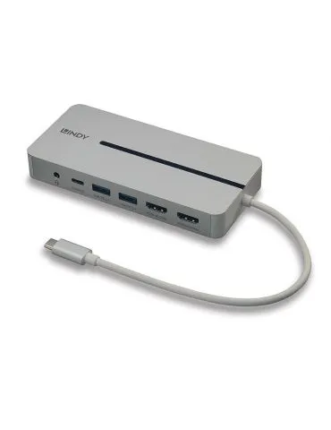 Lindy 43360 stații de andocare și replicatoare de porturi pentru calculatoare portabile Prin cablu USB 3.2 Gen 1 (3.1 Gen 1) - Tik.ro