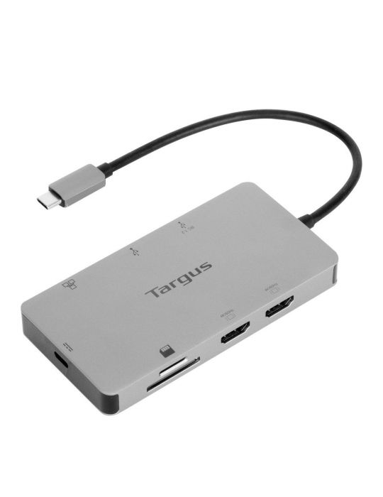 Targus DOCK423EU stații de andocare și replicatoare de porturi pentru calculatoare portabile Prin cablu USB 3.2 Gen 1 (3.1 Gen