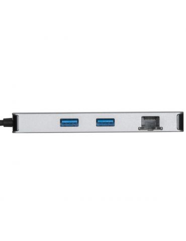 Targus DOCK423EU stații de andocare și replicatoare de porturi pentru calculatoare portabile Prin cablu USB 3.2 Gen 1 (3.1 Gen