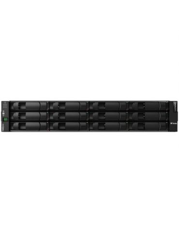 Lenovo ThinkSystem DE120S matrici de Hard Disk-uri Cabinet metalic (2U) Negru - Tik.ro
