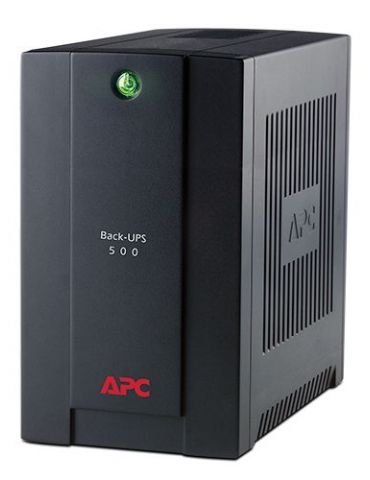 APC Back-UPS 500 surse neîntreruptibile de curent (UPS) 0,5 kVA 300 W 4 ieșire(i) AC