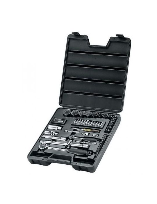 Stanley 1-86-789 Trusa tubulare de 1/4 si 1/2 in sistem metric52 buc Stanley - 1
