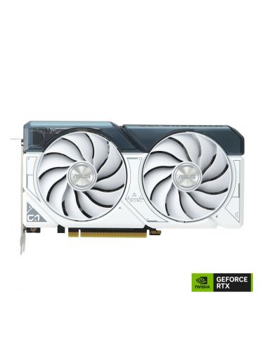 ASUS Dual -RTX4060-O8G-WHITE NVIDIA GeForce RTX­ 4060 8 Giga Bites GDDR6
