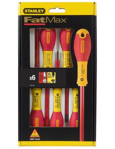 Stanley 0-65-441 Set 6 surubelnite FATMAX izolate drepte PH tester tensiune Stanley - 1 - Tik.ro