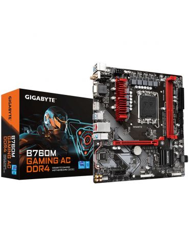 Gigabyte B760M GAMING AC DDR4 plăci de bază Intel B760 LGA 1700 micro-ATX