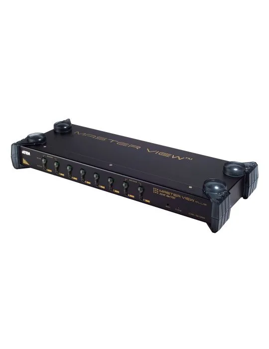 ATEN CS9138 switch-uri pentru tastatură, mouse și monitor (KVM) Raft pentru montat echipamente Negru