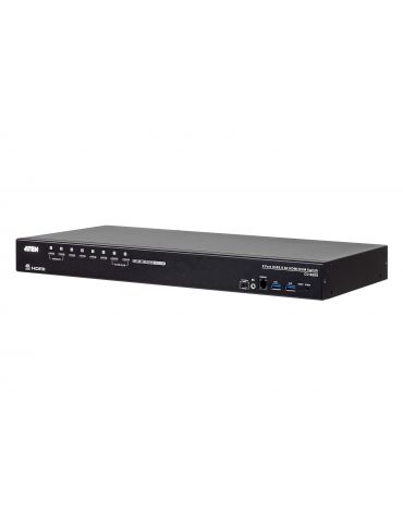 ATEN CS18208-AT-G switch-uri pentru tastatură, mouse și monitor (KVM) Negru - Tik.ro
