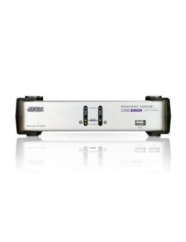 ATEN CS1742 switch-uri pentru tastatură, mouse și monitor (KVM) Argint - Tik.ro