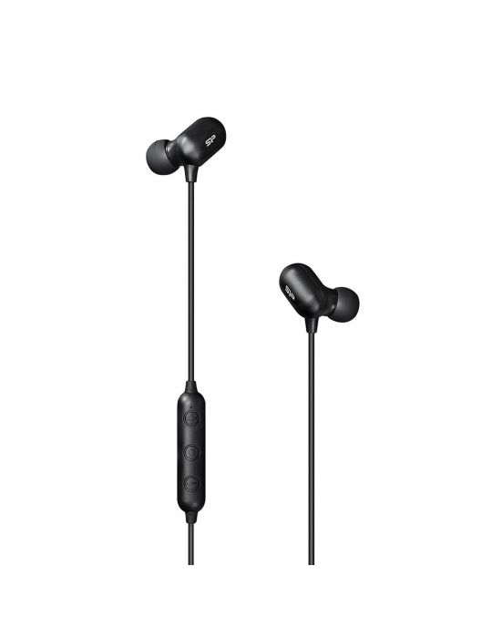 Silicon Power Blast Plug BP61 Căști Fără fir În ureche, Bandă gât Apeluri Muzică Bluetooth Negru