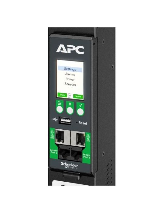 APC APDU10350SM unități de distribuție a energiei electrice (PDU) 48 ieșire(i) AC 0U Negru
