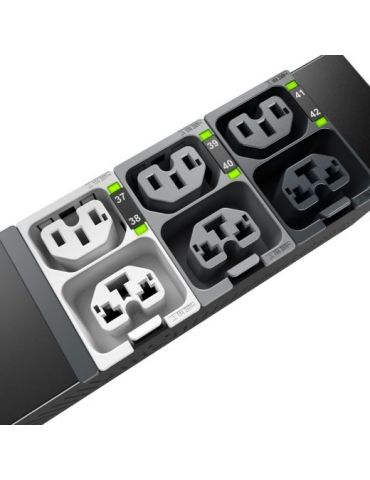 APC APDU10450SW unități de distribuție a energiei electrice (PDU) 48 ieșire(i) AC 0U Negru
