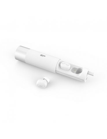 Silicon Power Blast Plug BP81 Căști Fără fir În ureche Apeluri Muzică Bluetooth Alb