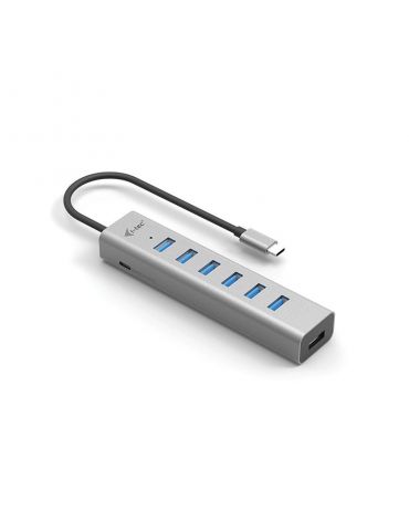 i-tec C31HUBMETAL703 hub-uri de interfață USB 3.2 Gen 1 (3.1 Gen 1) Type-C 5000 Mbit s Gri
