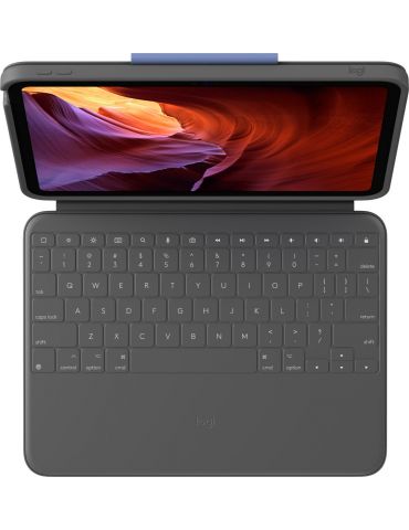 Logitech Rugged Folio Grafit Smart Connector QWERTY US Internațional