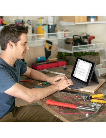 Logitech Rugged Folio Grafit Smart Connector AZERTY Franţuzesc