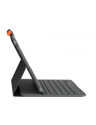 Logitech Slim Folio Grafit Bluetooth AZERTY Franţuzesc