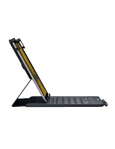 Logitech Universal Folio with integrated keyboard for 9-10 inch tablets Negru Bluetooth AZERTY Franţuzesc