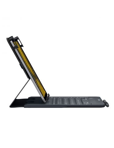 Logitech Universal Folio with integrated keyboard for 9-10 inch tablets Negru Bluetooth AZERTY Franţuzesc