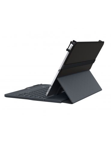 Logitech Universal Folio with integrated keyboard for 9-10 inch tablets Negru Bluetooth AZERTY Franţuzesc