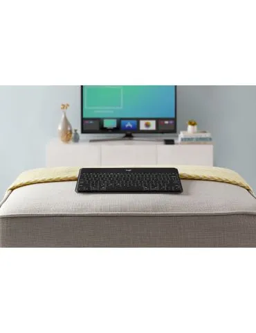 Logitech Keys-To-Go Negru Bluetooth AZERTY Franţuzesc - Tik.ro