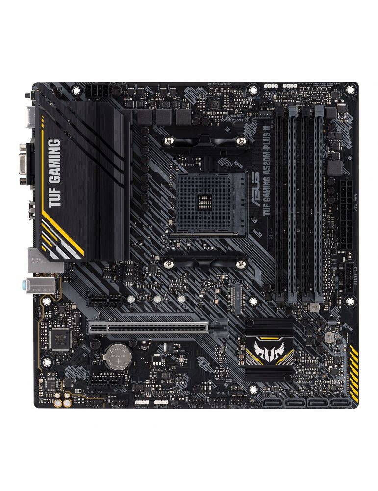 Asus ASUS TUF GAMING A520M-PLUS II AMD A520 Mufă AM4 micro-ATX