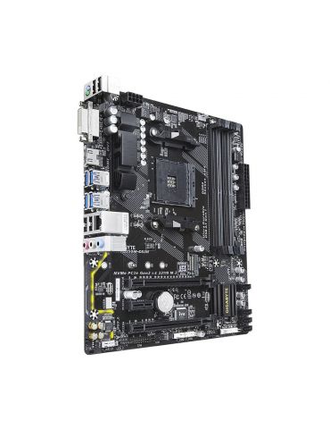 Gigabyte GA-AB350M-DS3H plăci de bază AMD X370 Mufă AM4 micro-ATX
