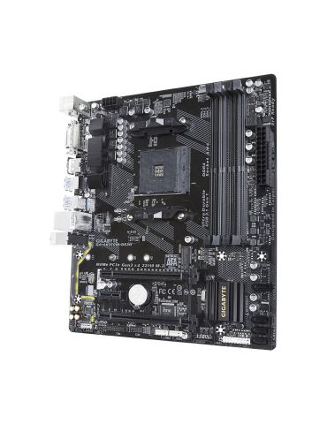 Gigabyte GA-AB350M-DS3H plăci de bază AMD X370 Mufă AM4 micro-ATX