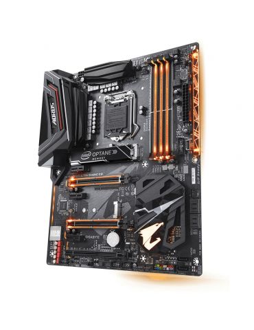 Gigabyte Z370 AORUS ULTRA GAMING 2.0-OP plăci de bază Intel® Z370 LGA 1150 (Mufă H4) ATX - Tik.ro