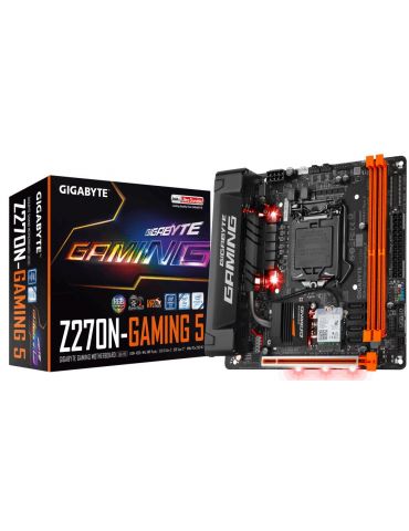 Gigabyte GA-Z270N-GAMING 5 plăci de bază Intel® Z270 LGA 1150 (Mufă H4) mini ITX - Tik.ro