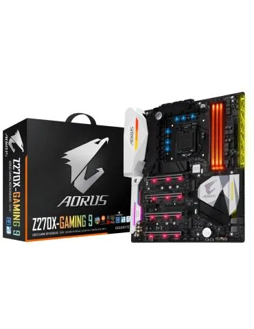 Gigabyte GA-Z270X-GAMING 9 plăci de bază Intel® Z270 LGA 1150 (Mufă H4) Prelungit ATX - Tik.ro