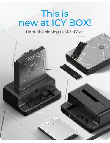 ICY BOX IB-2914MSCL-C31 USB 3.2 Gen 2 (3.1 Gen 2) Type-C Negru