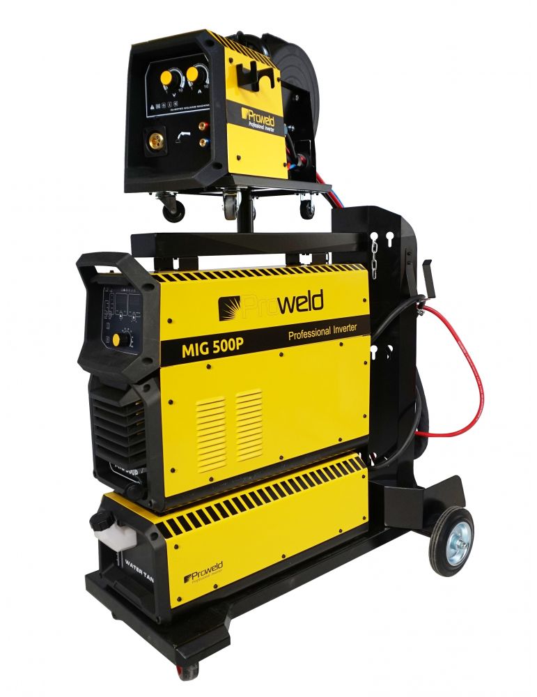 ProWELD MIG 500P invertor sudare MIG/MAG profesional racire cu lichid derulator detasabil sudura aluminiu