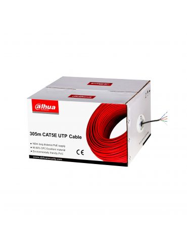 Dahua Technology PFM920I-5EUN cabluri de rețea 305 m Cat5e U UTP (UTP) Dahua Technology PFM920I-5EUN cabluri de rețea 305 m Cat5e U UTP (UTP)
