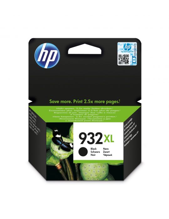 HP Cartuş de cerneală original de capacitate extinsă 932XL Negru