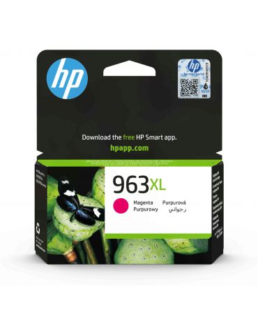 HP Cartuş de cerneală original de capacitate extinsă 963XL Magenta - Tik.ro