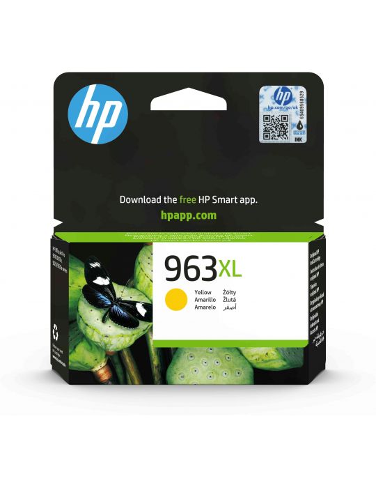 HP Cartuş de cerneală original de capacitate extinsă 963XL Galben