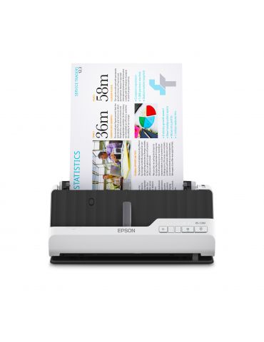 Epson DS-C330 Scanner ADF + alimentare cu coli 600 x 600 DPI A4 Negru, Alb - Tik.ro