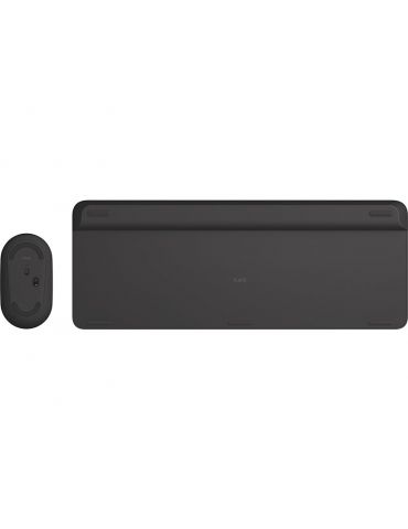 Logitech MK470 tastaturi Mouse inclus RF fără fir AZERTY Franţuzesc Grafit