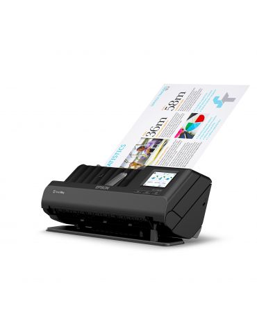 Epson ES-C380W Scanner ADF + alimentare cu coli 600 x 600 DPI A4 Negru
