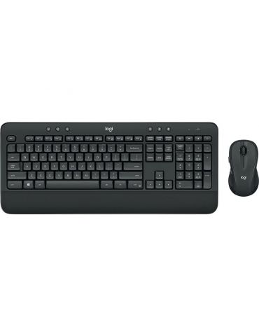 Logitech MK545 ADVANCED Wireless Keyboard and Mouse Combo tastaturi Mouse inclus RF fără fir Englez Negru