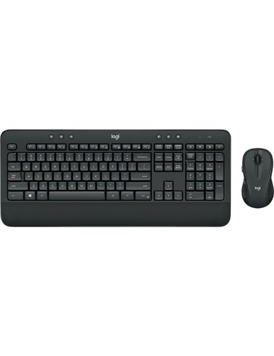 Logitech MK545 ADVANCED Wireless Keyboard and Mouse Combo tastaturi Mouse inclus RF fără fir Englez Negru