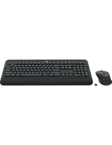 Logitech MK545 ADVANCED Wireless Keyboard and Mouse Combo tastaturi Mouse inclus RF fără fir Englez Negru