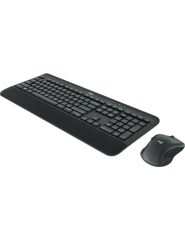 Logitech MK545 ADVANCED Wireless Keyboard and Mouse Combo tastaturi Mouse inclus RF fără fir Englez Negru