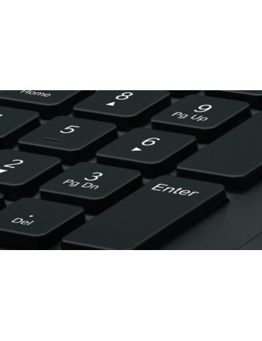 Logitech K280E Pro f  Business tastaturi USB QWERTY Nordic Negru