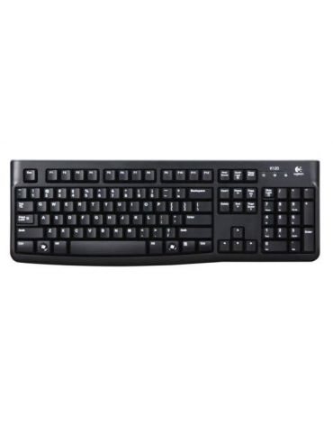 Logitech Keyboard K120 for Business tastaturi USB Nordic Negru - Tik.ro