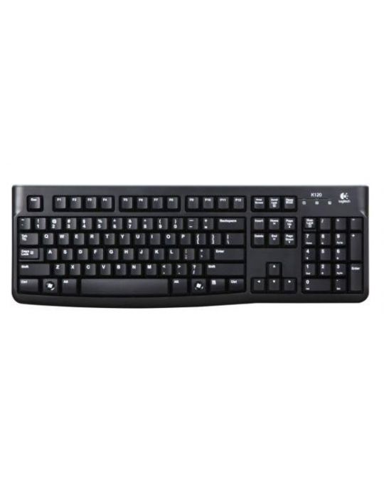 Logitech Keyboard K120 for Business tastaturi USB Nordic Negru