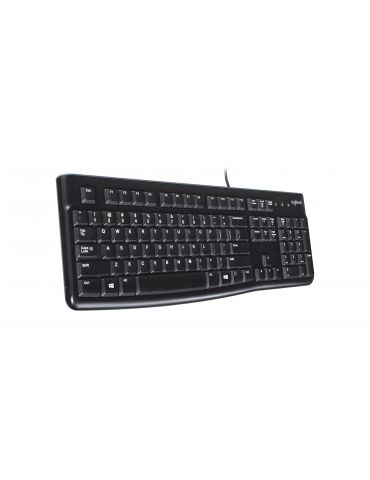 Logitech Keyboard K120 for Business tastaturi USB QWERTY Englez Negru